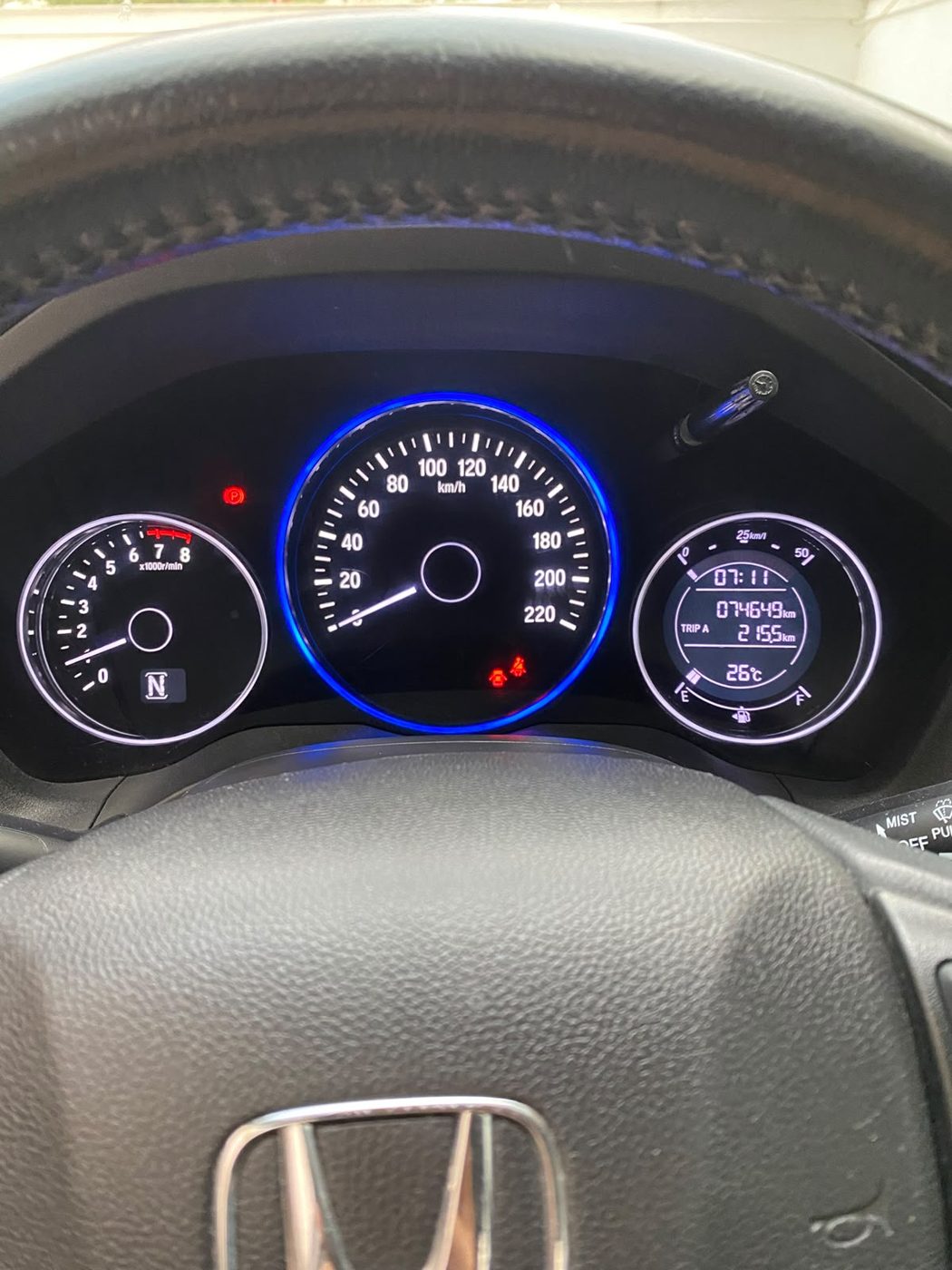 Honda HR-V vermelha, foto 11