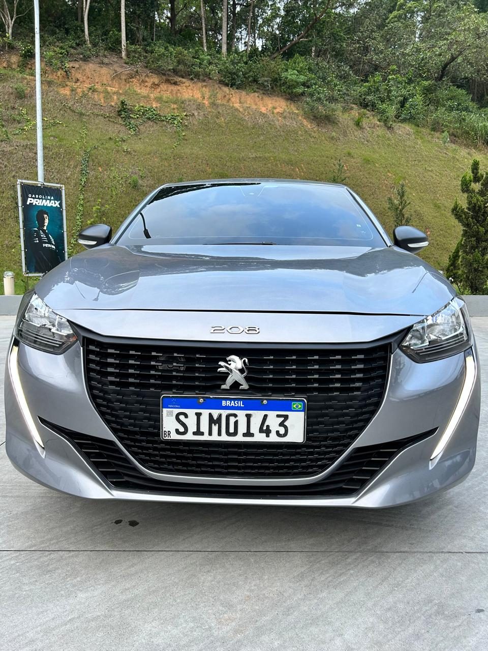 Peugeot 208 prata, foto 3