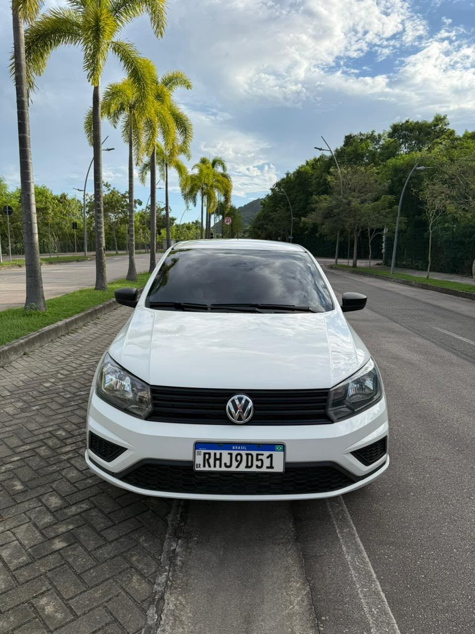 Volkswagen Gol branco, foto 3