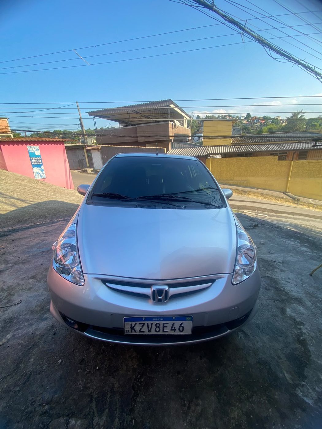 Honda Fit prata, foto 2