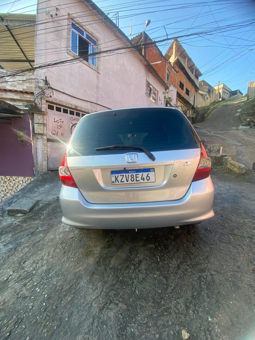 Honda Fit prata, foto 3