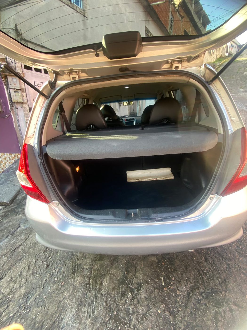Honda Fit prata, foto 4
