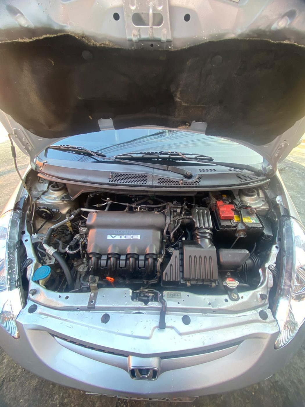 Honda Fit prata, foto 10